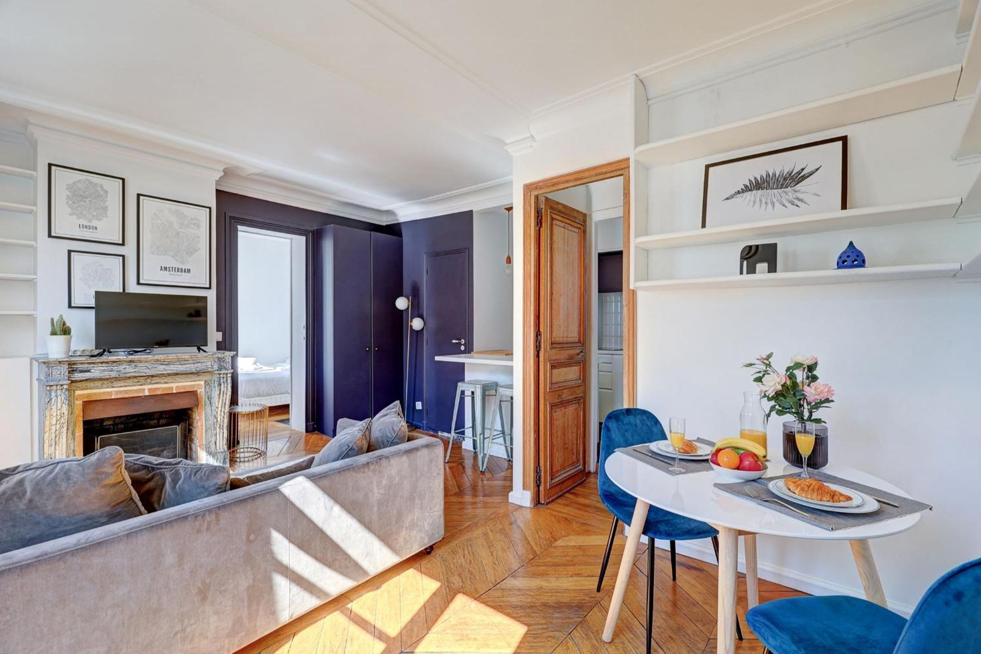 Апартаменты Marais - 1Br Париж Экстерьер фото